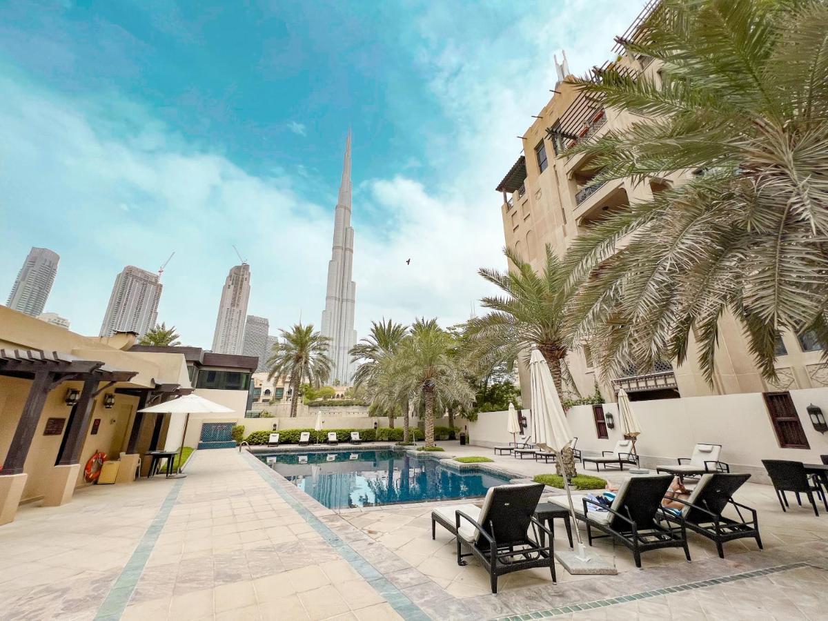 Trophy 2Br Aladdin Estate W Burj Khalifa View Apartment Dubai Exterior photo