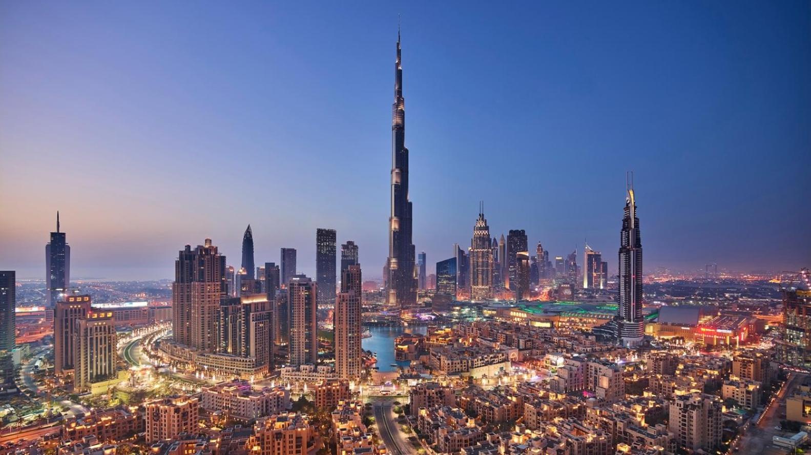 Trophy 2Br Aladdin Estate W Burj Khalifa View Apartment Dubai Exterior photo
